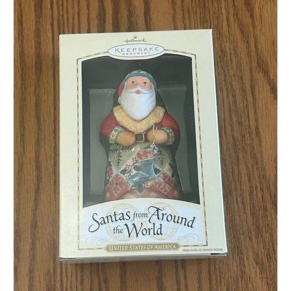 Hallmark Keepsake Ornament Santas from Around the World United States 2004 - 2A - Picture 1 of 11